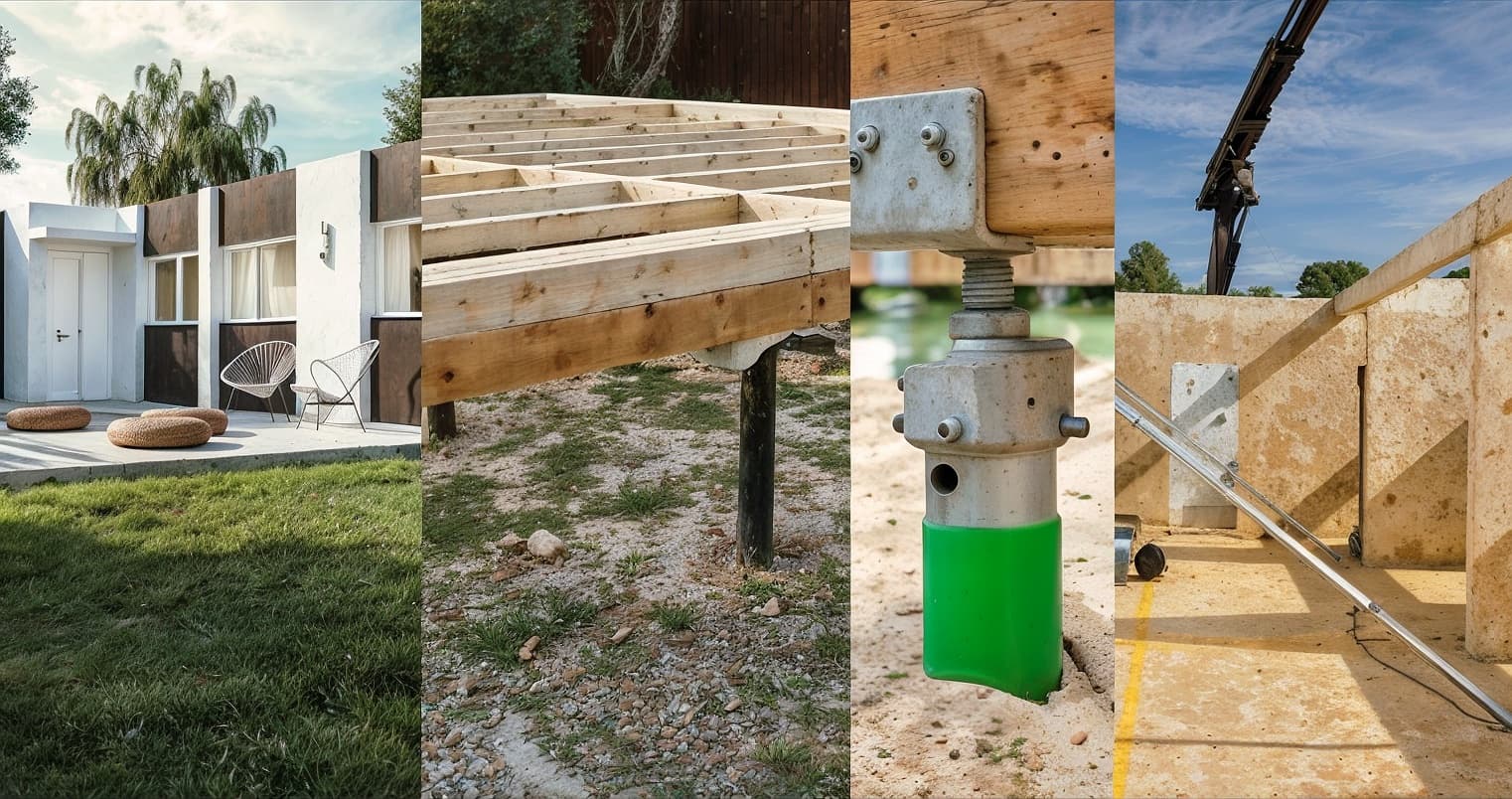 Els tres passos del nostre sistema constructiu